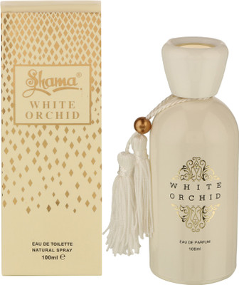 

Shama White Orchid Natural Perfume Spray For Men & Women Eau de Toilette - 100 ml(For Men & Women)