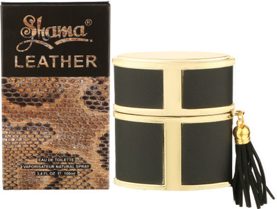 

Shama Leather Natural Perfume Spray For Men & Women Eau de Toilette - 100 ml(For Men & Women)