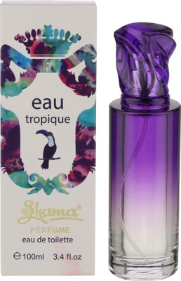 

Shama Eau Tropique Purple Natural Perfume Spray For Men & Women Eau de Toilette - 100 ml(For Men & Women)