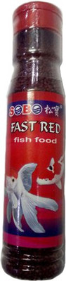 

Pawsitively Sobo Fast Red Fish Food Colour Enhancing Food For Tropical Fishes - 100 gm 100 g Dry Fish Food