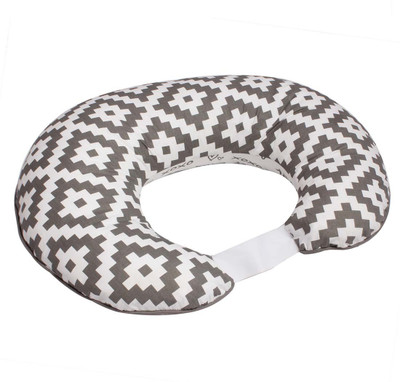 

Bacati Printed Feeding/Nursing Pillow Pack of 1(Black/white)