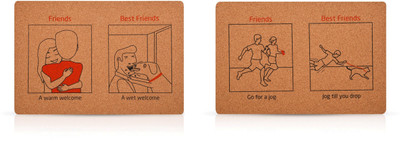 

Cork Printed Wall Art 3 - Set of 2 Paper Print(8 inch X 12 inch)
