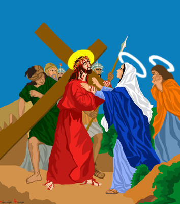 

KumkumArts Jesus Poster 12 x 18 Inch, HD Quality Image, Gloss Paper, Unframed, Qty 1 Paper Print(18 inch X 12 inch, Rolled)