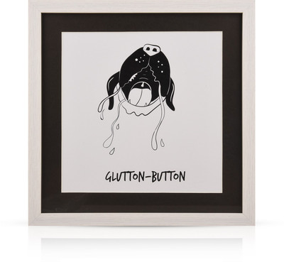 

Printed Artworks - Dog Up Face | Black Paper Print(10.75 inch X 10.75 inch)