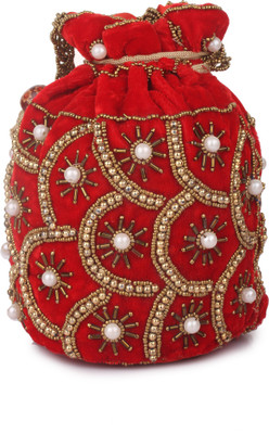 

Style Villaz SVZ188-Red Potli(Red)