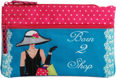 

pinaken Born to shop Pouch(Multicolor)