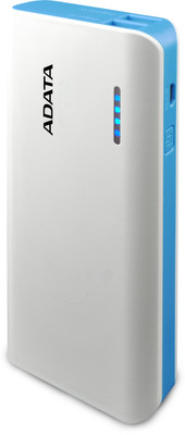 

ADATA 10000 mAh Power Bank (PT100, Adata)(White-Blue, Lithium-ion)