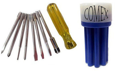 

comex MT-888 Standard Screwdriver Set(Pack of 1), Multiclolor