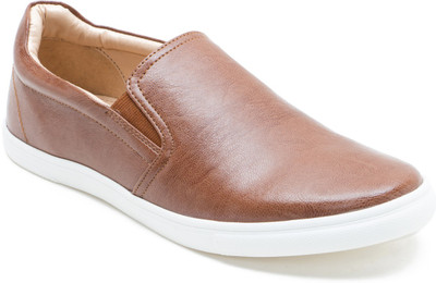 

FRANCO LEONE 15019 Slip On Sneakers For Men(Tan
