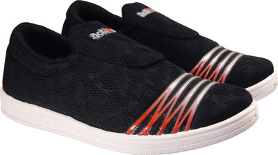 

Action Synergy Men's NM016 Black/Red Casuals For Men(Black, Red