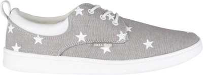 

Jack & Jones Canvas Shoes For Men(Grey, Beige