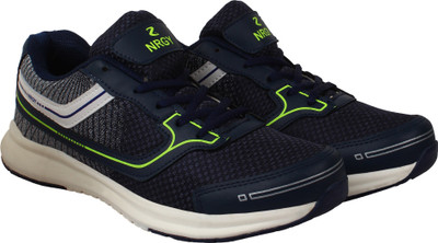 

NRGY Pro Performance Running Shoes For Men(Navy, Green
