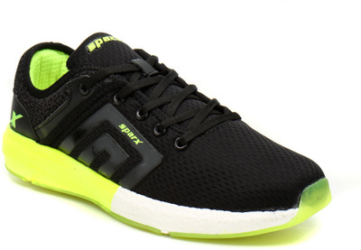 

Sparx SM-346 Walking Shoes For Men(Black, Black::green