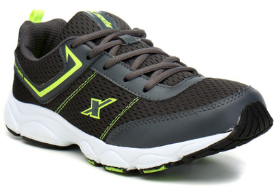 

Sparx Running Shoes For Men(Grey, Green, D. grey fl. green