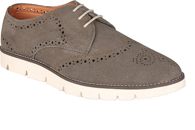 

ZYNER BROGUE Shoes Lace UP Casuals For Men(Green
