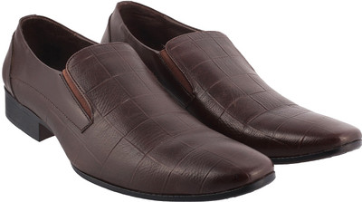 

Metro Stylish Slip On For Men(Brown, 12;brown