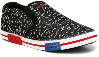 

Sparx SM-320 Canvas Shoes For Men(Black, Red