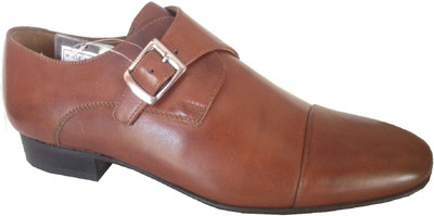 

Black Gold Men's Official Monk Strap For Men(Brown