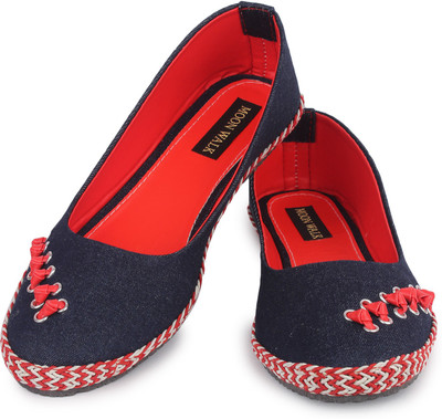 Moonwalk Bellies For Women(Navy, Red