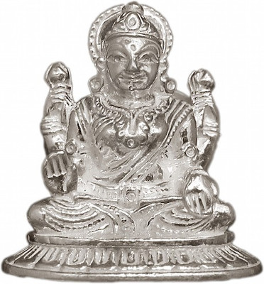 

Arkina Diamonds Laxmiji heavy duty Decorative Showpiece - 5 cm(Silver, Silver)