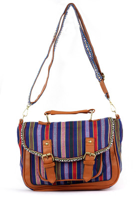 

RAMPOSH Women Casual Multicolor Cotton Sling Bag