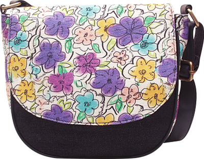 

Shaun Design Girls Casual Blue Denim Sling Bag