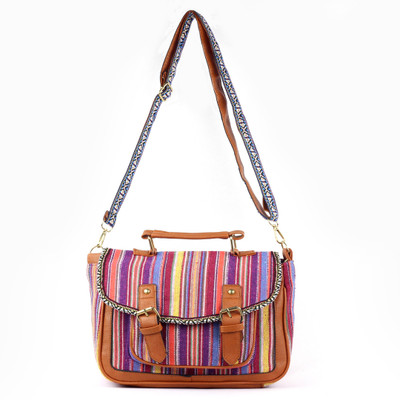 

RAMPOSH Women Casual Multicolor Cotton Sling Bag