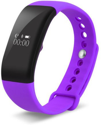 

Diggro V66 Heart Rate Smart Bracelet Calorie Sleep Monitor for Android IOS Smartwatch(Purple Strap Free Size)