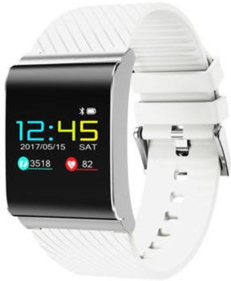 

Diggro DB-01 Smart Bracelet OLED Screen Blood Oxygen Monitor Android & IOS Smartwatch(White Strap Free Size)