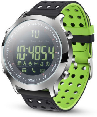 

Diggro DI04 Smart Watch Sports Android IOS Silicone Strap Smartwatch(Multicolor Strap Free Size)