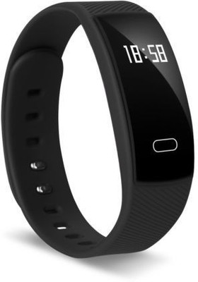 

Diggro QS80 Smart Wristband Call Reminder Steps Counting Blood Pressure Monitor Smartwatch(Black Strap Free Size)