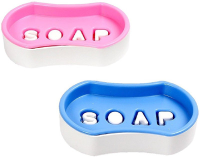 

Truphe Counter Top Designer Soap Dish - Set of 2 (Multicolor)(Multicolor)