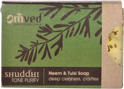 

Omved Shuddhi Neem Tulsi Bathbar(125 gms)
