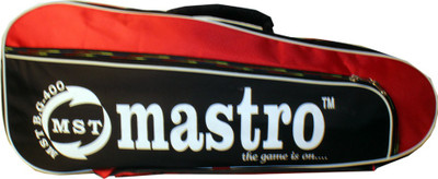 

mastro K.B.400 Badminton Kit bag(Multicolor, Kit Bag), Black;red