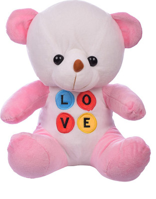 

Aarushi Very Soft Lovable/Huggable Teddy Bear For Kids (Pink) - 30 cm(Pink)