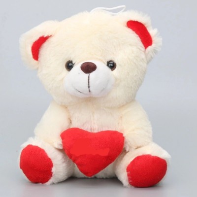 

COST TO COST White Love Teddy Bear - 15 cm(White, Red)