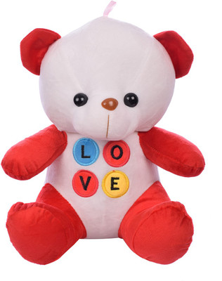 

Aarushi Spongy Teddy Soft Toy (Red) - 30 cm(Red)