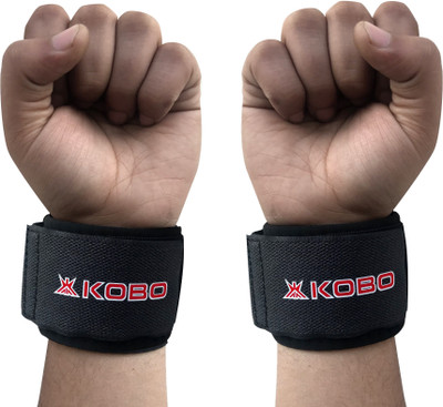 

Kobo 3682 Wrist Gear Support (Black),(1 Pair) Wrist Support(Black