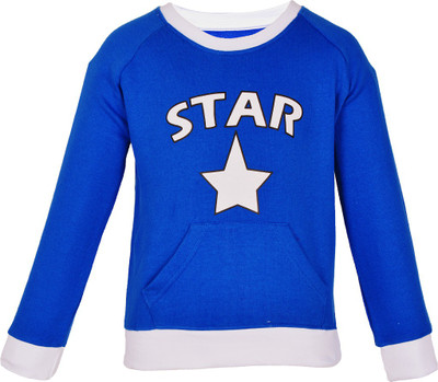 

Gkidz Full Sleeve Printed Boys Sweatshirt, Blue
