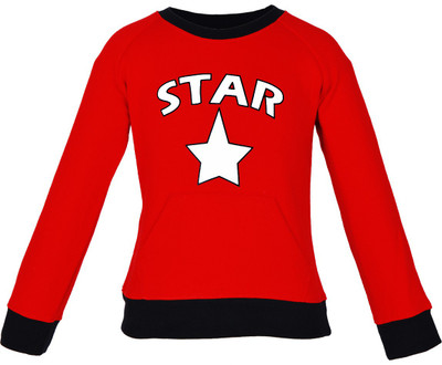 

Gkidz Full Sleeve Printed Boys Sweatshirt, Red