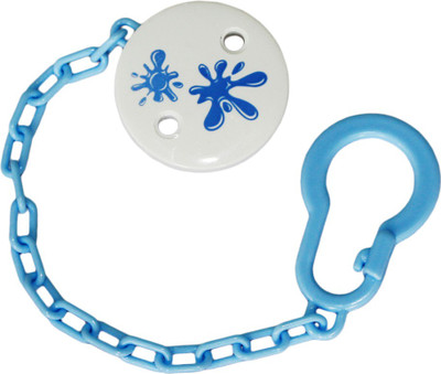 Toys Factory Soother Chain Soother(Blue, White)