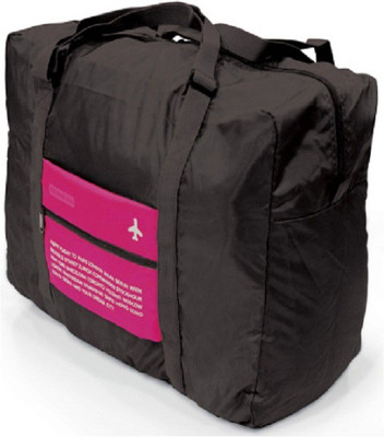 

ShopAis Happy Flight Folding Waterproof Multipurpose Travel Bag(Pink)