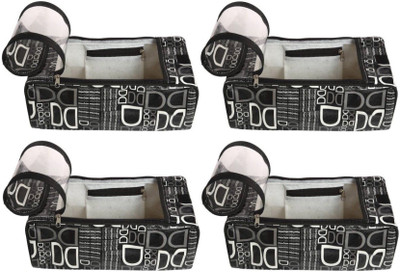 

Addyz Printed Shoe Bag Cover Pouch(Black)