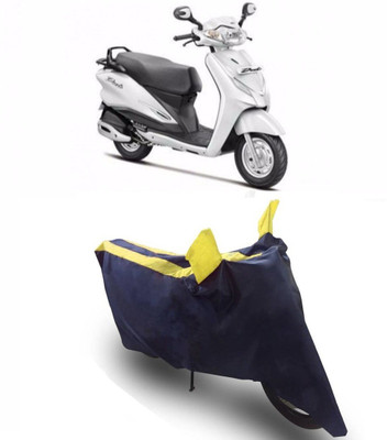Flipkart SmartBuy Two Wheeler Cover for Hero(Moto Corp Duet, Yellow, Blue)