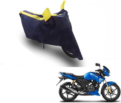 Flipkart SmartBuy Two Wheeler Cover for TVS(Apache RTR 180, Yellow, Blue)