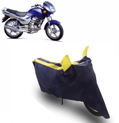 Flipkart SmartBuy Two Wheeler Cover for TVS(Victor GLX, Yellow, Blue)