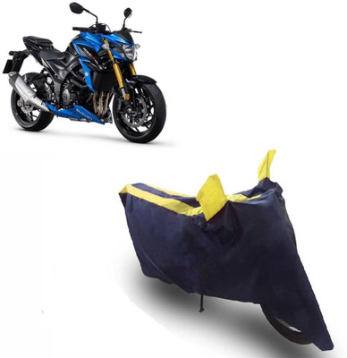 Flipkart SmartBuy Two Wheeler Cover for Suzuki(GSX, Yellow, Blue)