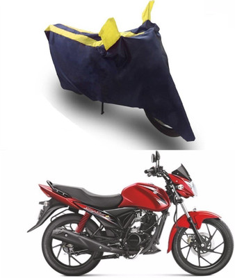 Flipkart SmartBuy Two Wheeler Cover for Suzuki(Sling Shot, Yellow, Blue)