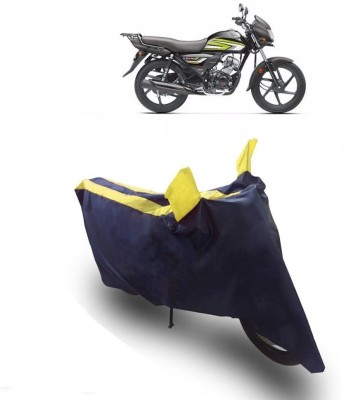 Flipkart SmartBuy Two Wheeler Cover for Honda(CD 110 Dream, Yellow, Blue)