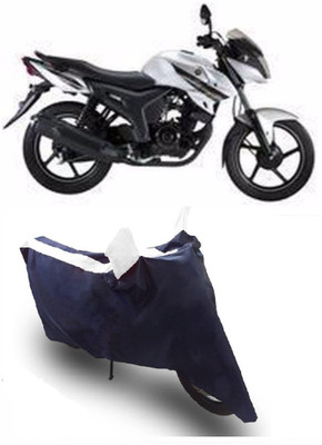Flipkart SmartBuy Two Wheeler Cover for Yamaha(SZ X, White, Blue)